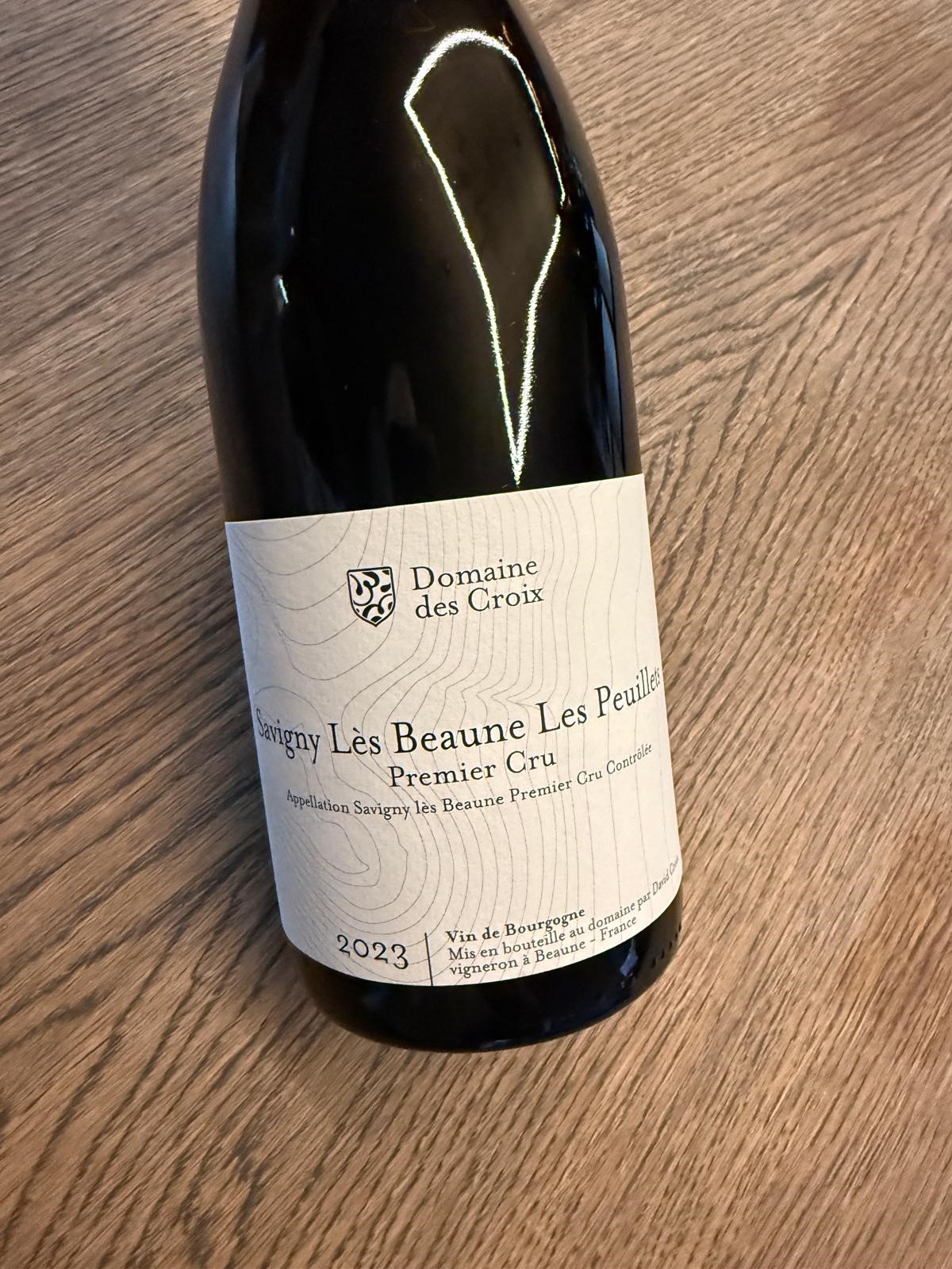 SAVIGNY LES BEAUNES 1ER CRU LES PEUILLETS 2023 Domaine des Croix Beaune
